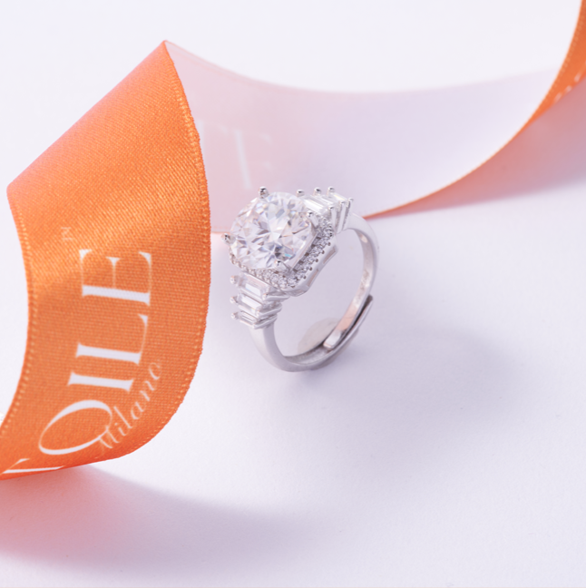 Anel Imperial Etoile™ de 5 Quilates